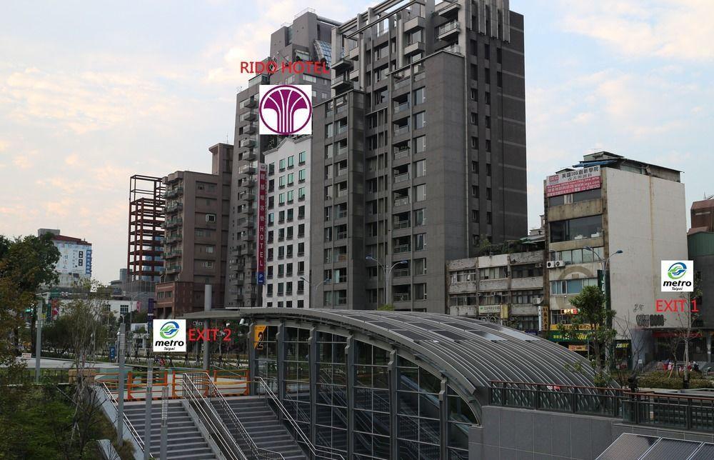 Rido Hotel Taipei Esterno foto